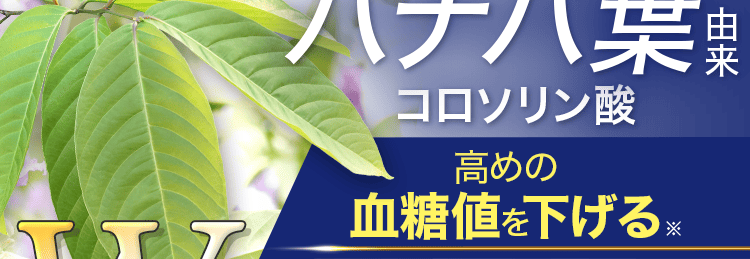 血糖値を下げる