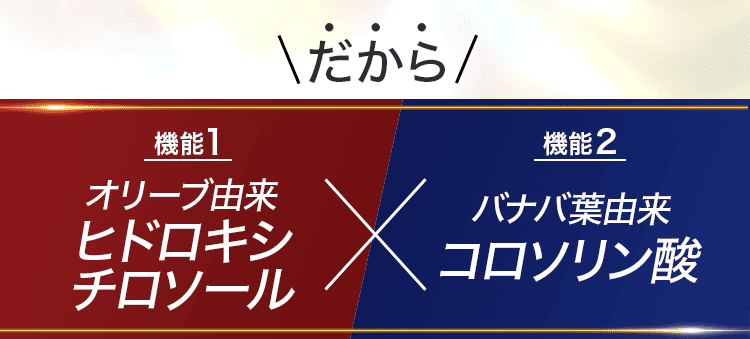 そこでW成分