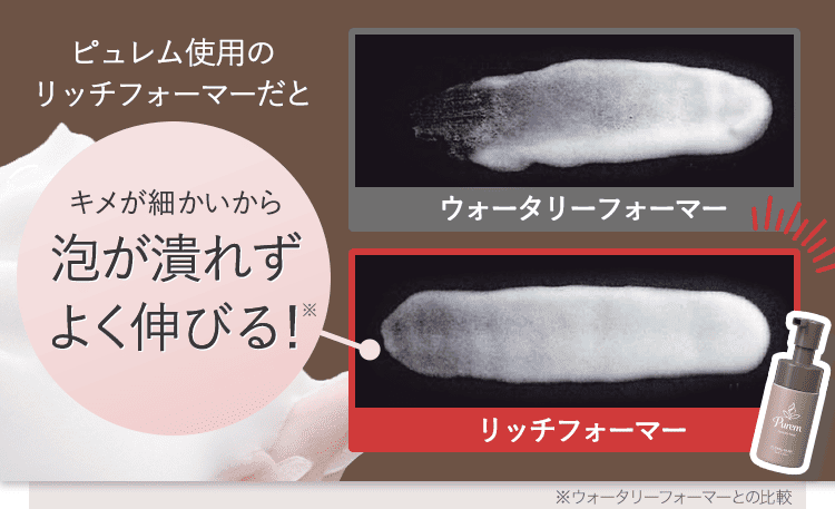 伸びる比較画像